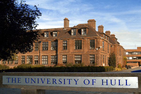 University of Hull, na Inglaterra, onde o Michell fez intercâmbio em 2014-2015
